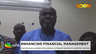 Educational accountants hold a workshop on financial discipline to avert PAC sanctions - News