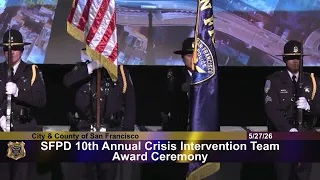 2026 SF Police Department Crisis Intervention Team Awards