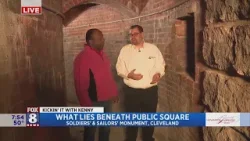 Kenny explores the hidden tunnels underneath Cleveland's Soldiers' & Sailors' Monument