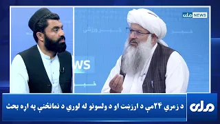 د زمري ۲۴مې د ارزښت او د ولسونو له لوري د نمانځنې په اړه بحث