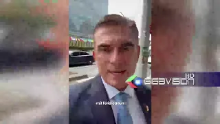 Rodrigo Paz greets Santa Cruz and Pando from the United Nations. The President dedicated a few wo...