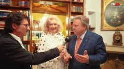 Birgit Sarata honored Vienna Mayor Michael Ludwig with a cocktail reception.