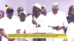 Plateforme des mouvements soutenant la candidature du duo WADAGNI-TALATA