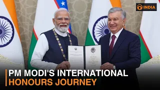 PM Modi's international honours journey