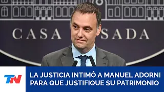 ADORNI CASE | The justice system asks the former official to explain irregularities in his assets