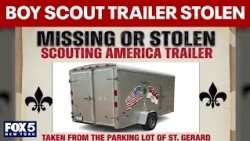 Boy Scout trailer stolen from a church parking lot on Long Island