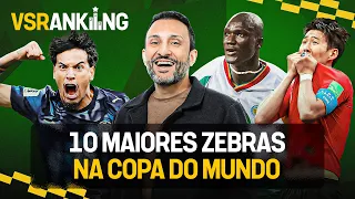 THE 10 BIGGEST UPSETS IN WORLD CUP HISTORY! - VSRANKING