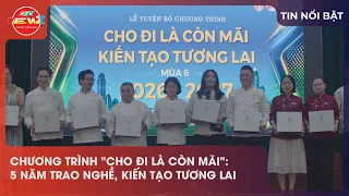 "GIVING IS FOREVER" PROGRAM: FIVE YEARS OF VOCATIONAL TRAINING, BUILDING THE FUTURE