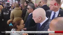 زيارة رئيس الجمهوريّة قيس سعيّد إلى مصحّة العمران بالعاصمة ومقرّ الصيدليّة المركزيّة بالمنزه