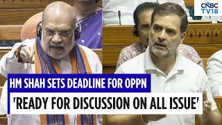 Parliament Update | Amit Shah: Ready For Discussion On Every Issue, But They’re Not Allowing...|N18V