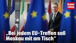 Vorwürfe gegen Ungarn: „Bei jedem EU-Treffen saß Moskau mit am Tisch“ | krone.tv NEWS