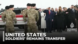 US soldiers' remains repatriated: First American casualties of Iran war returned home