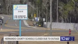 2 schools in Hernando County closed Monday due to power outages