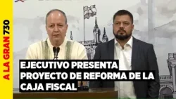 Caja Fiscal: ministro de Economía entregó el proyecto de reforma a la Comisión Permanente