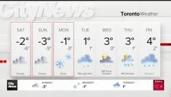 Some snow on the way for the GTA