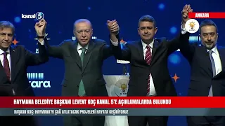 🔴 HAYMANA MAYOR LEVENT KOÇ MADE STATEMENTS TO KANAL 5