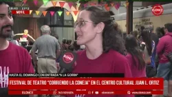 Festival de Teatro "Corriendo la Coneja" en el Centro Cultural Juan L. Ortiz