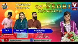 GOOD MORNING WITH SABI | VenusHD Satelite Channel Pakistan |23-4-2024