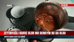 Zeytinyağlı kahve olur mu demeyin bu da oldu! Ortaya çıkan lezzet ilgi gördü