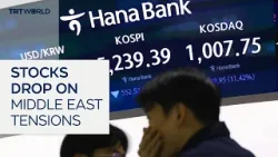 Южнокорейские рынки пострадали на фоне неопределенности, вызванной войной с Ираном.