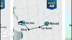 New thruway bus route cuts travel time between Merced and the Bay Area