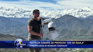 "Eagle Eye" project camera installed for forest fire surveillance