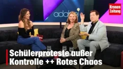 Schülerproteste außer Kontrolle ++ Rotes Chaos | krone.tv KRONE ZU MITTAG