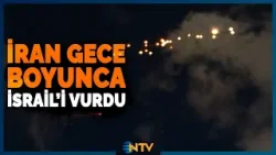 İran İsrail'i Gece Boyunca Vurdu, '1 Tonluk Füzelerle Vuracağız!' Açıklaması Geldi | NTV
