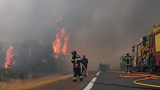 Wildfires in Gironde: Tourist Return to Lacanau Remains Uncertain