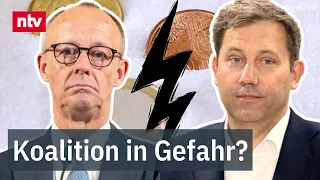 Black-Red coalition under pressure – Is the conflict between Merz and Klingbeil escalating? | ntv