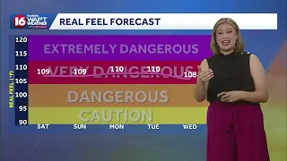 Triple digit heat through the weekend