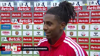 I Liga (#5) | Marítimo 0-3 Benfica: Flash Interview Leandro Barreiro