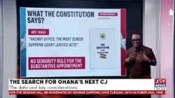 Ghana’s next CJ: No seniority rule for the substantive appointment.