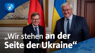 Außenminister Wadephul zu unangekündigtem Besuch in der Ukraine