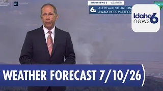 Scott Dorval's Idaho News 6 Forecast - July 10, 2026