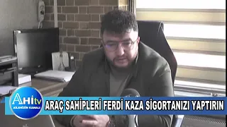 ARAÇ SAHİPLERİ FERDİ KAZA SİGORTANIZI YAPTIRIN
