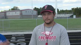 Fremont head football coach Trevor Thomas practice interview 9/7/2026