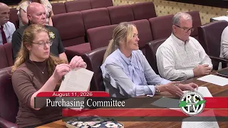 Purchasing Committee - August 11, 2026