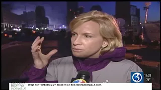 Reporters flee from Ground Zero; Mika Brzezinski interview