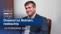 Știrile PRO TV (ORA 20:00) | DOSARUL LUI BOTNARI, REDESCHIS | Moldova 