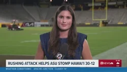 Rushing attack helps ASU stomp Hawaii 30-12