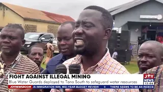 Fight against illegal mining: Blue Water Guards deployed to Tano South to safeguard water resources
