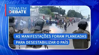 #TopicInDebate: “The protests were planned to destabilize the country” Machava @MiramarNews