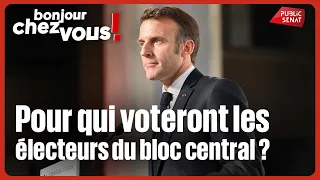 Pour qui voteront les électeurs du bloc central ?