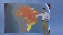 Previsão do tempo | Centro da Bahia e o norte de Minas Gerais com tendência de pouca chuva
