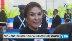 Opiniones encontradas por discurso de Abinader | Primera Emisión SIN Opiniones encontradas por discurso de Abinader | Primera Emisión SIN