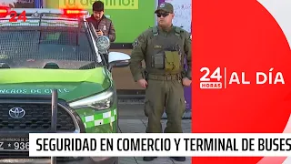 "Safe 18" Plan in Estación Central: Security and inspections reinforced at bus terminals