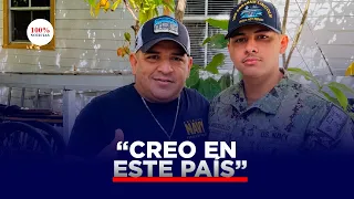 Padre nicaragüense de marinero recupera su libertad y habla tras detención de ICE