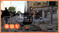 Mompó visita a Benetússer les obres del clavegueram finançades per la Diputació