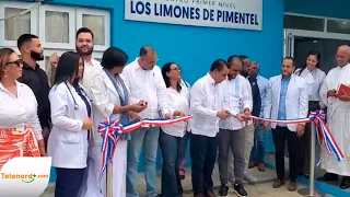 SNS inaugurates renovation of Los Limones Primary Care Center in Pimentel